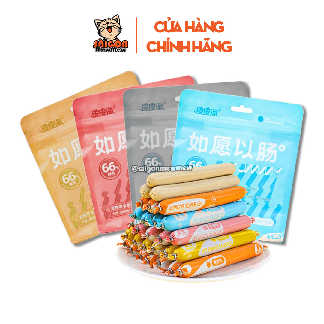 [30 Pieces] Taobaopets Sausages for Dogs and Cats Delicious Treats with Many Flavors