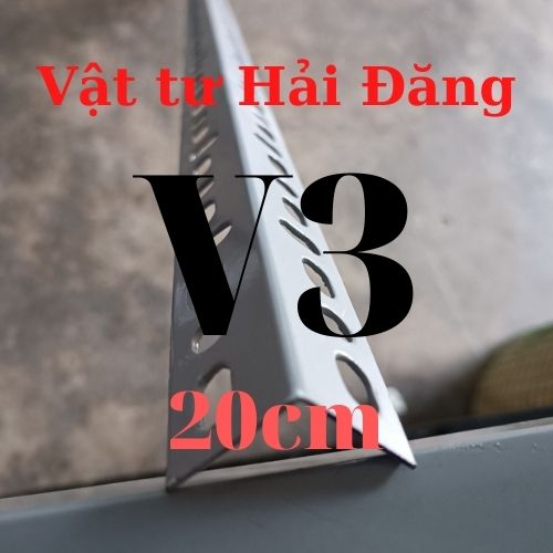 sắt V lỗ ( V3 - Dài 20cm - 50cm ) thanh sắt lắp kệ v lỗ,v3,v4