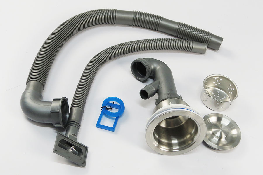 (Có video) Chậu Rửa Chén Inox SUS304 1 Hố Eurolife EL-C6243, Thiết Kế Bền Đẹp, Chất Liệu Inox Cao Cấp, Bảo Hành 4 Năm