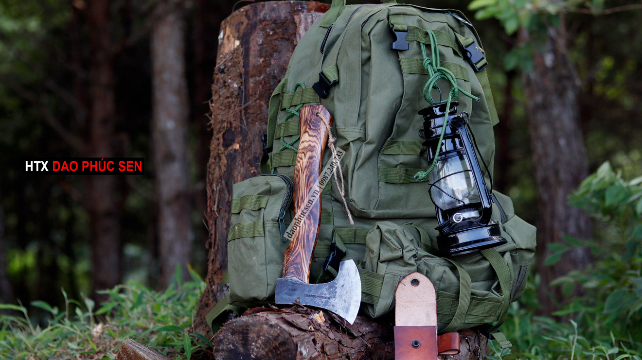 Hand-Forged Hammer and Ax for Chopping Firewood in the Forest R04N High Quality Vip Knife