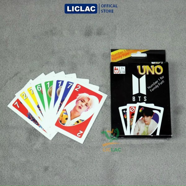Bài UNO hình Blackpink, BTS, Boardgame