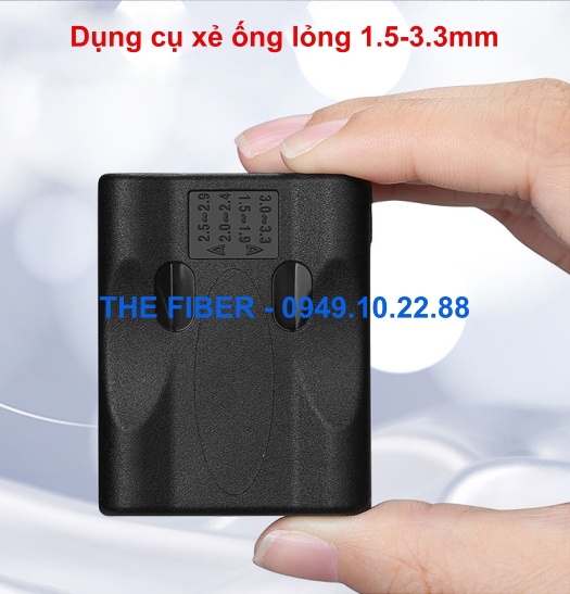 Dụng cụ xẻ ống lỏng cáp quang 1.5-3.3mm