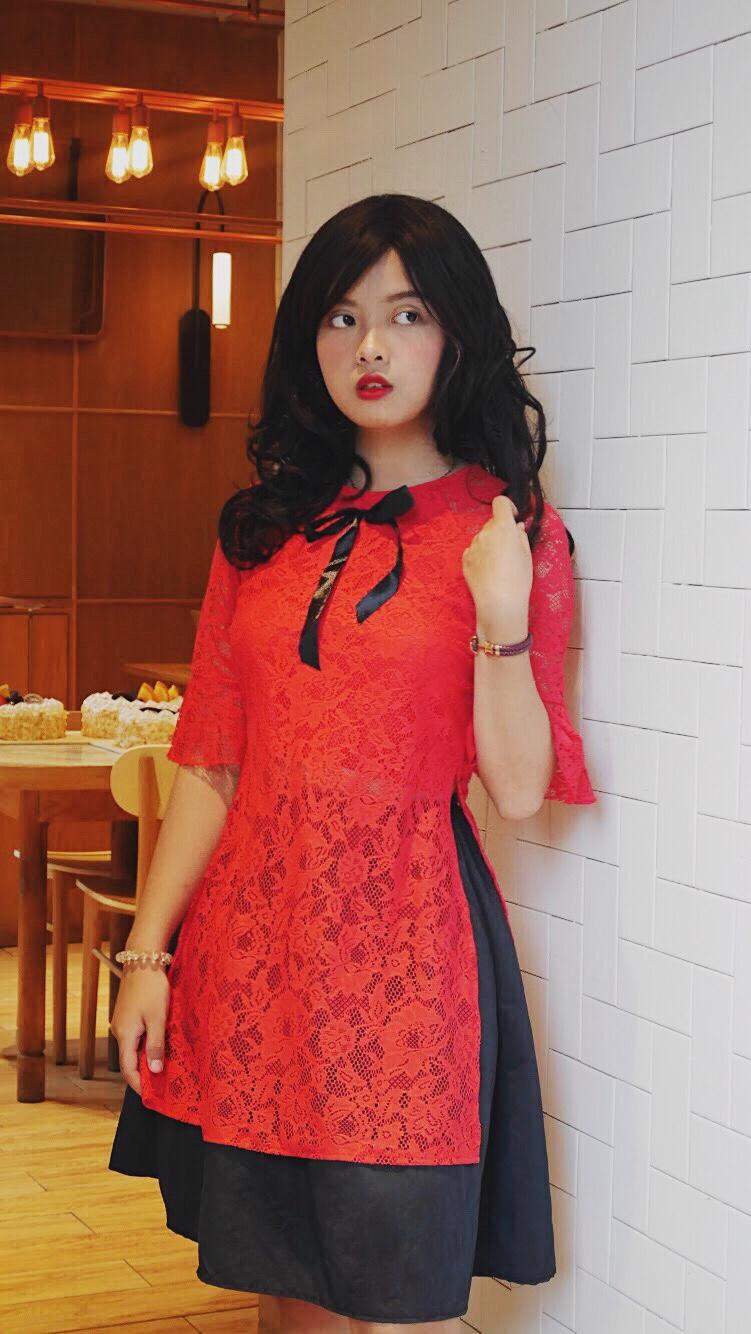 HÌNH THẬT - ÁO DÀI CÁCH TÂN 2019 - KHAHAN SHOP