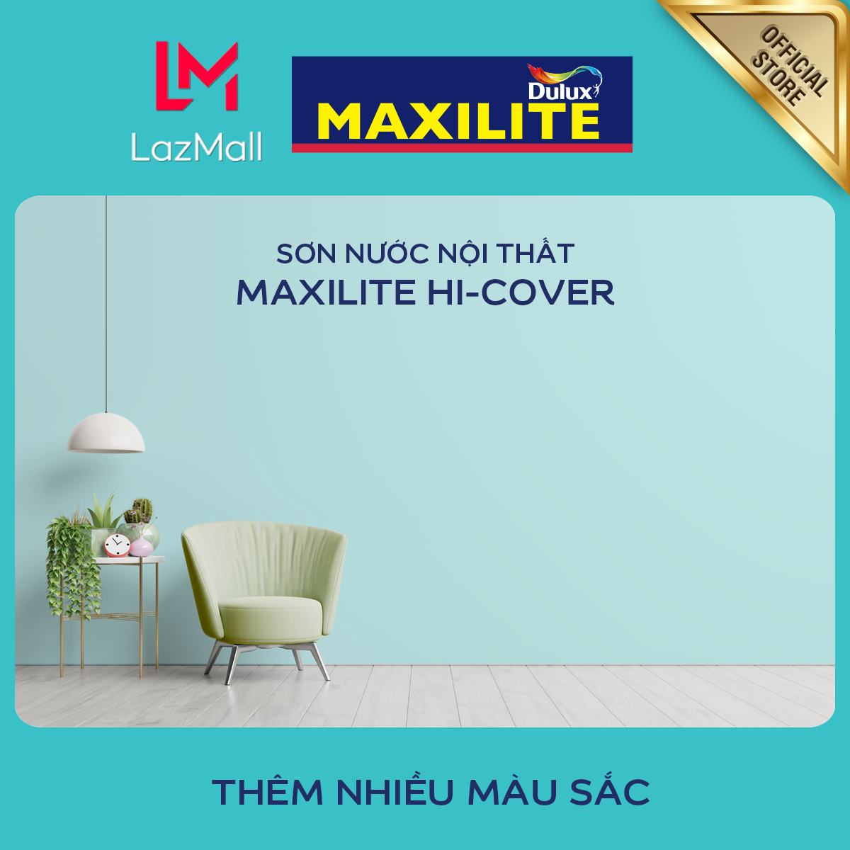 Sơn nội thất - Trung cấp - Maxilite Hi-Cover 5L