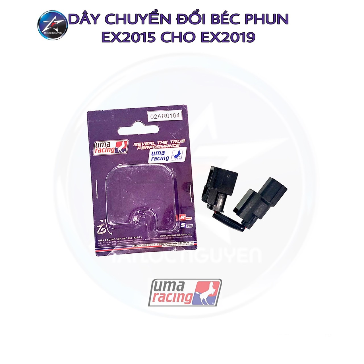 [HCM]ĐẦU BÉC PHUN UMA RACING CHO EXCITER 150 - JACK CHUYỂN