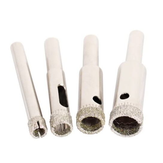 Mũi khoan đá và kính - Đủ kích thước 6mm đến 60mm