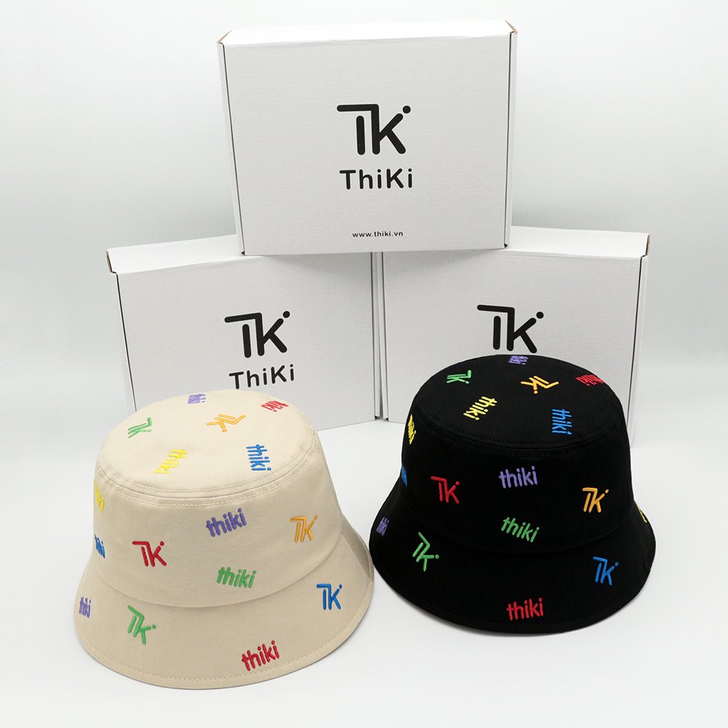 Nón Bucket Hippie Monogram THIKI