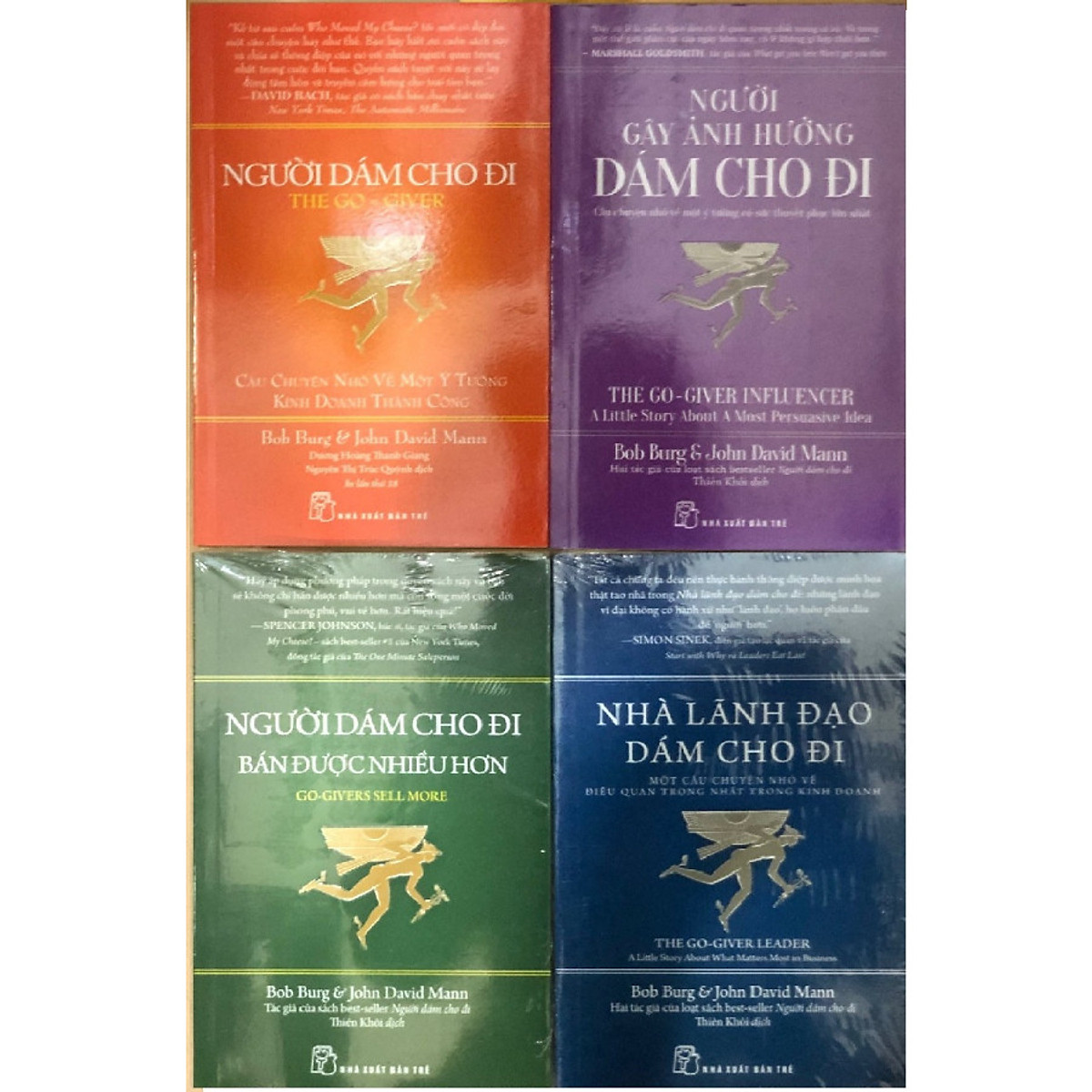 Sách Combo Người dám cho đi - Nhà sách Tri Thức Việt