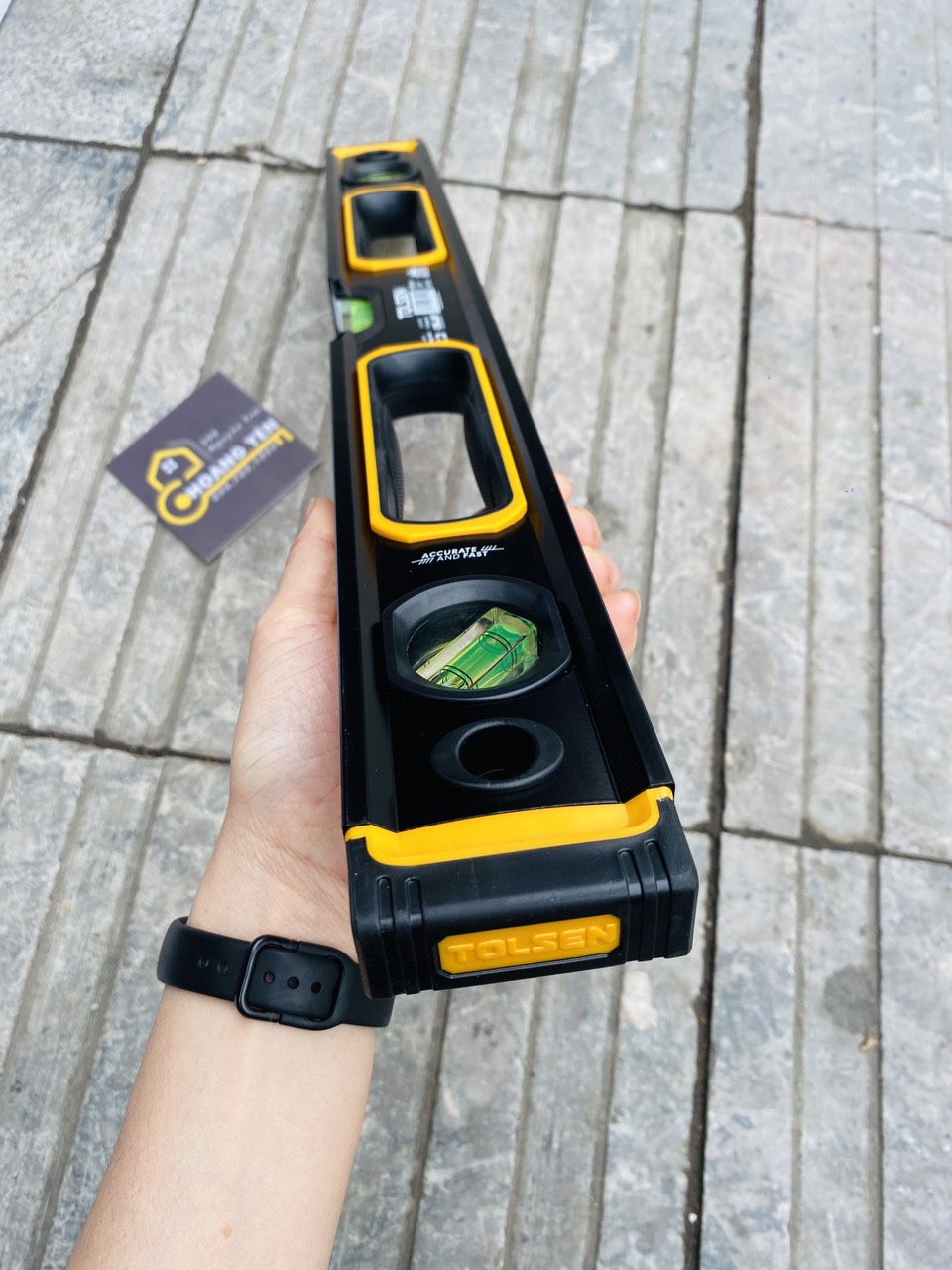 Thước thăng bằng, livo, nivo, thước thủy có từ (Công Nghiệp) Tolsen 35111 (40cm)