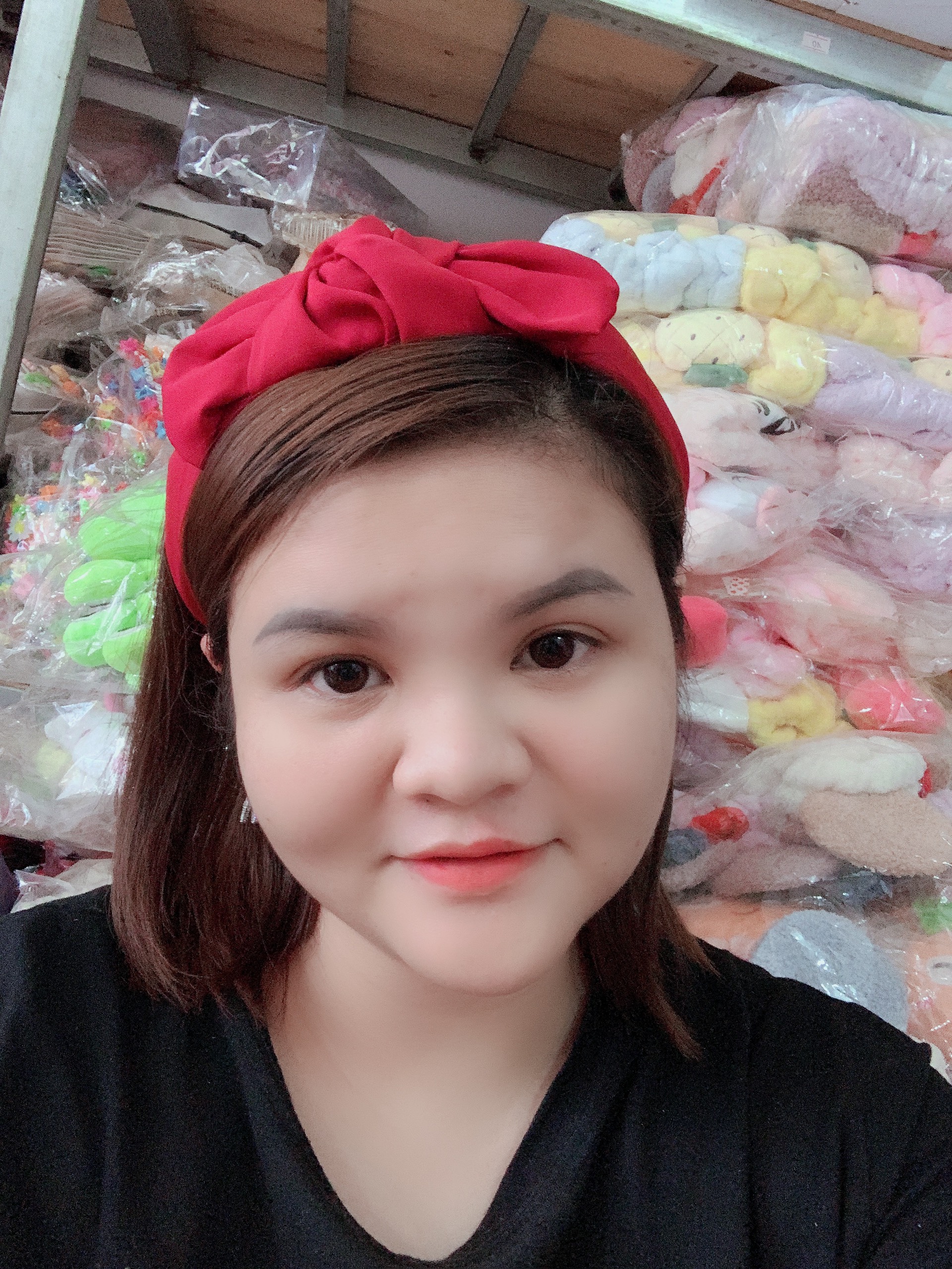 Băng Đô Cài Tóc Nơ  To Siêu Xinh