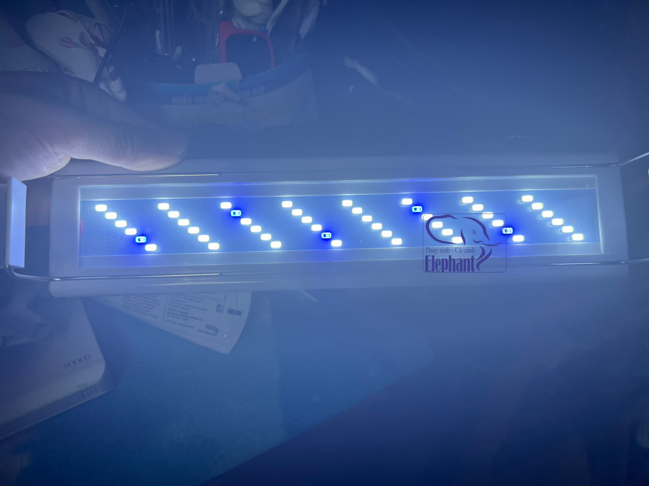 Đèn led 6 dãy ánh sáng trắng hoặc phối màu WRGB dành cho hồ thủy sinh, hồ cá cảnh, VUI LÒNG XEM KỸ MÔ TẢ