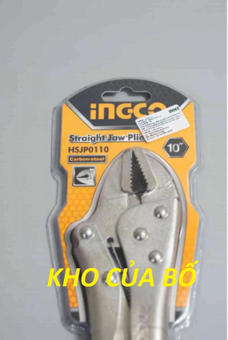 Kềm bấm hàm 10 inch Ingco HSJP0110