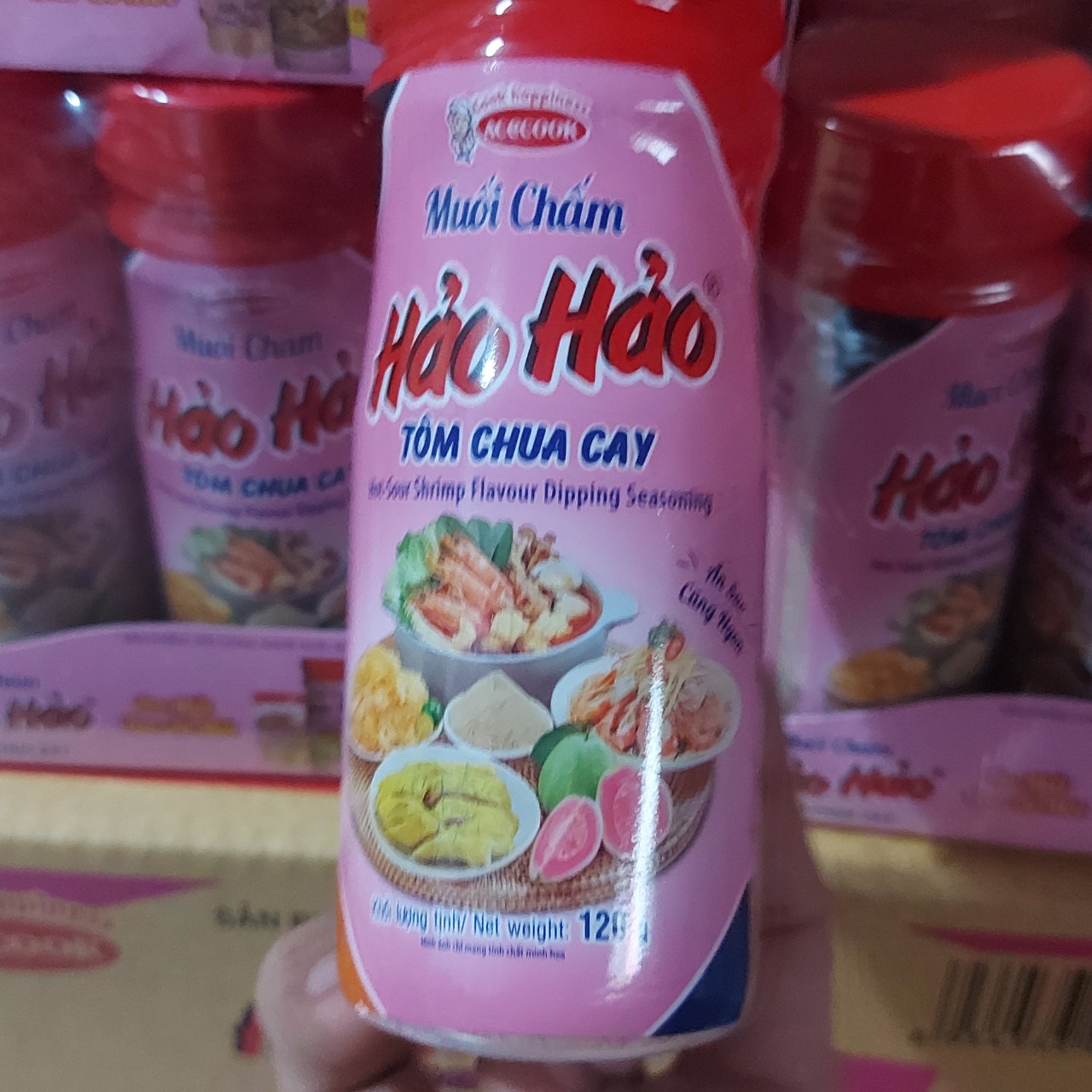 Combo 5 hủ muối chấm chua cay hảo hảo - acecook