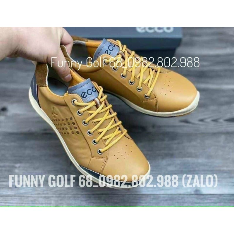 Giày Golf Nam Ecco Vàng Bò Mẫu Mới