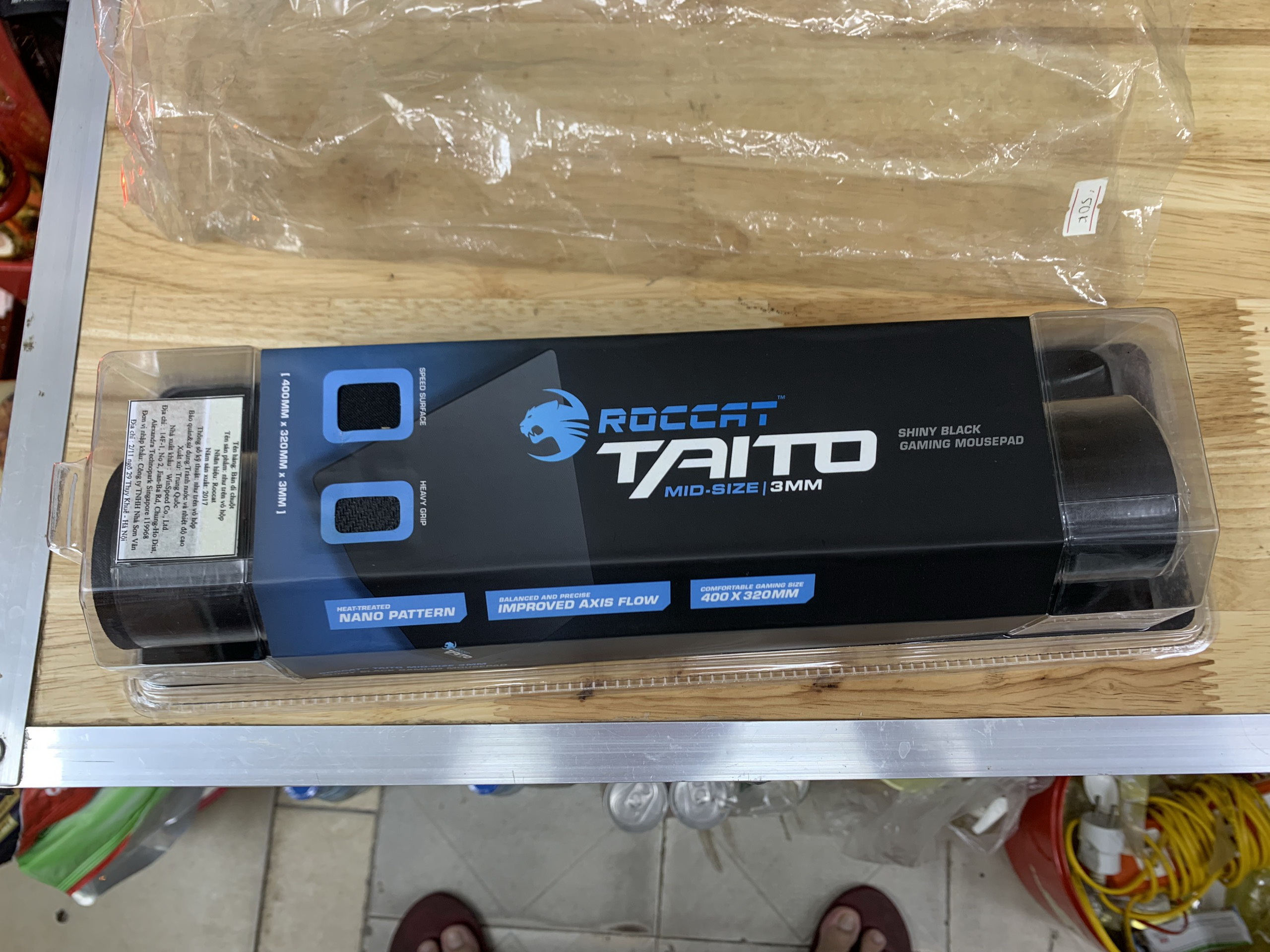 Bàn di chuột gaming Roccat Taito Mid Size ( 400 x 320mm )