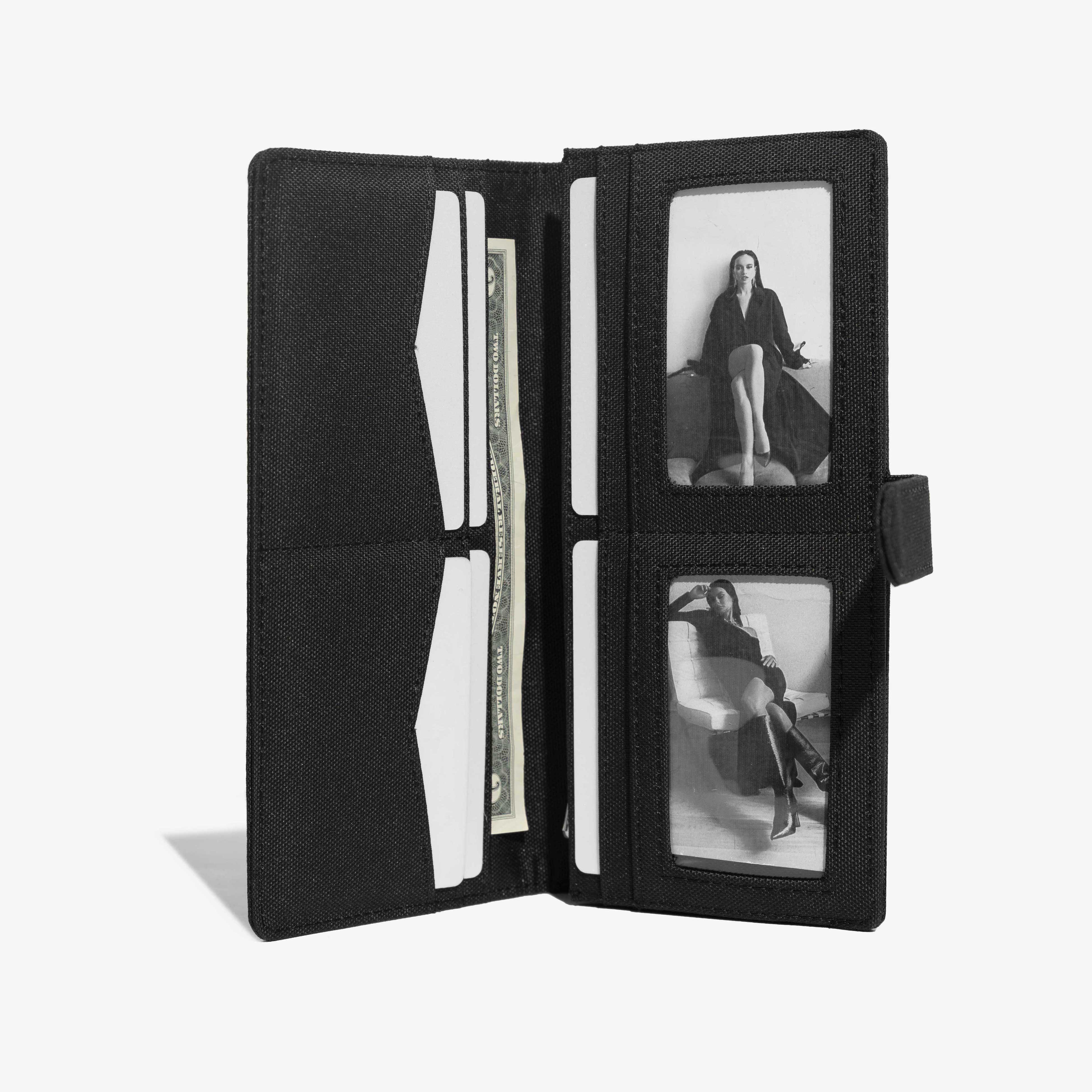 Ví vải unisex DIM June Long Wallet - 3 màu