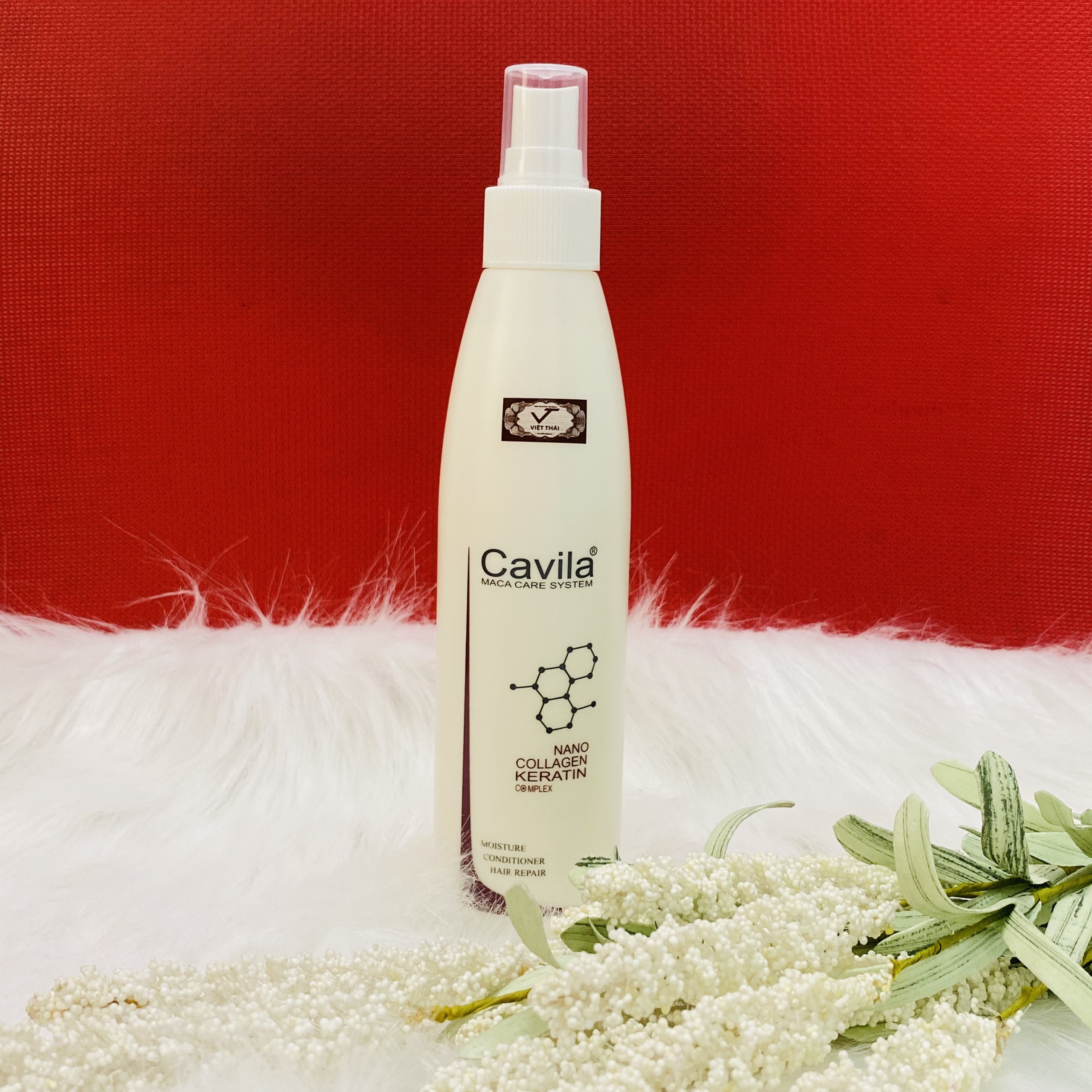 [HCM]SERUM XỊT DƯỠNG TÓC 2 LỚP CAVILA