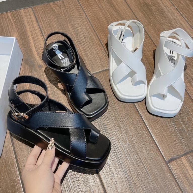 Giày sandal xỏ ngón đế đọn vitage 3p SD-0314