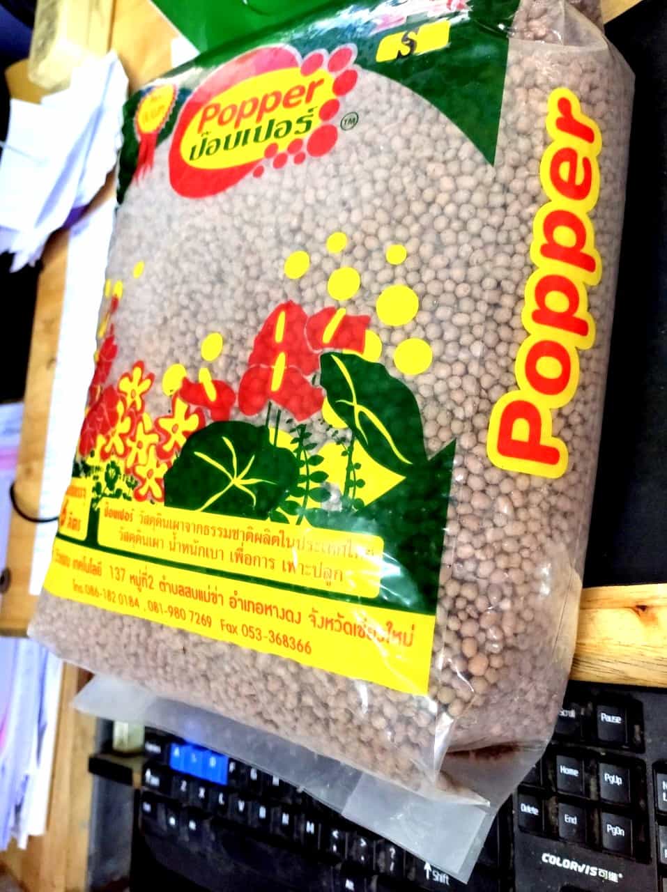 [Hcm]Thai Light Gravel-Fired Clay, Plant Growing Medium, 1kg