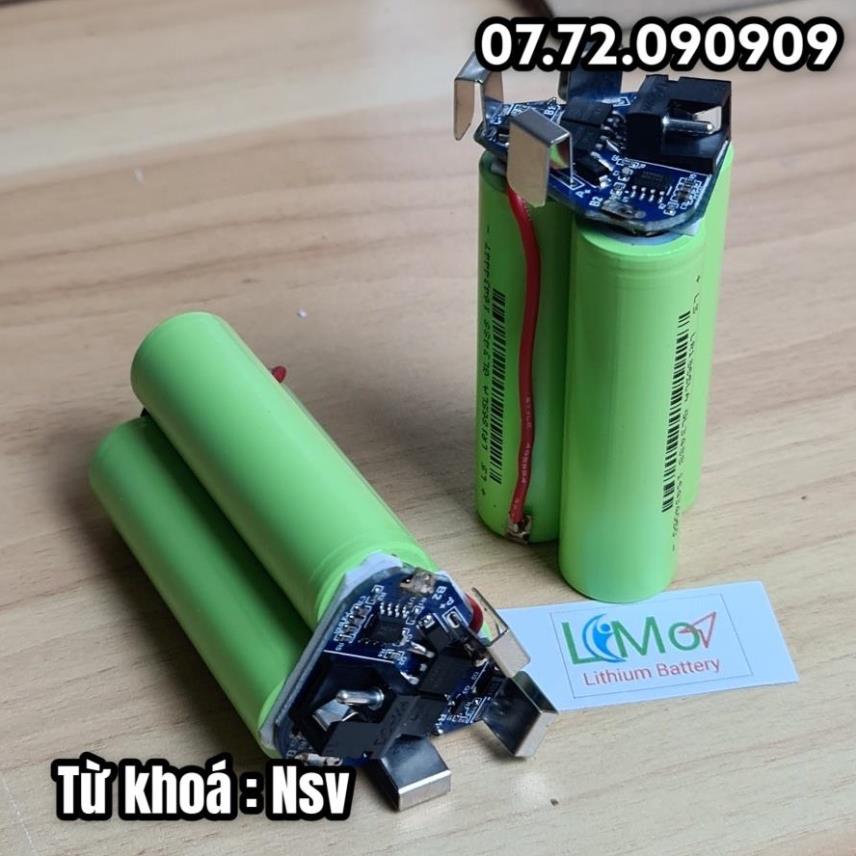 Pin máy khoan tam giác 3S 12v 2600mah tam giác. Khối pin 3s 12.6V tam giác thay pin máy bắt vít, pin máy khoan 12v