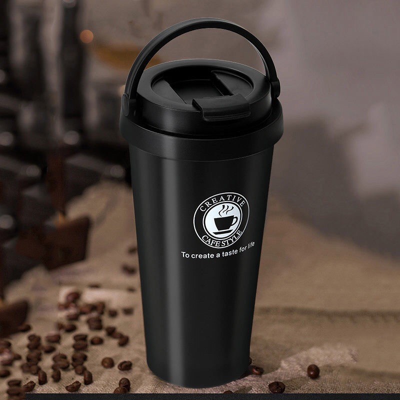 Ly Giữ Nhiệt Creative Black Chính Hãng 500ml