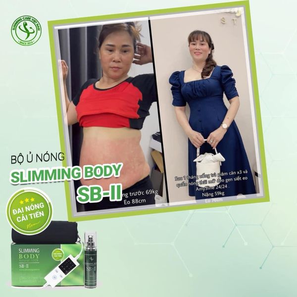 Bộ Ủ Nóng Tan Mỡ Slimming Body - Bí Quyết Eo Thon