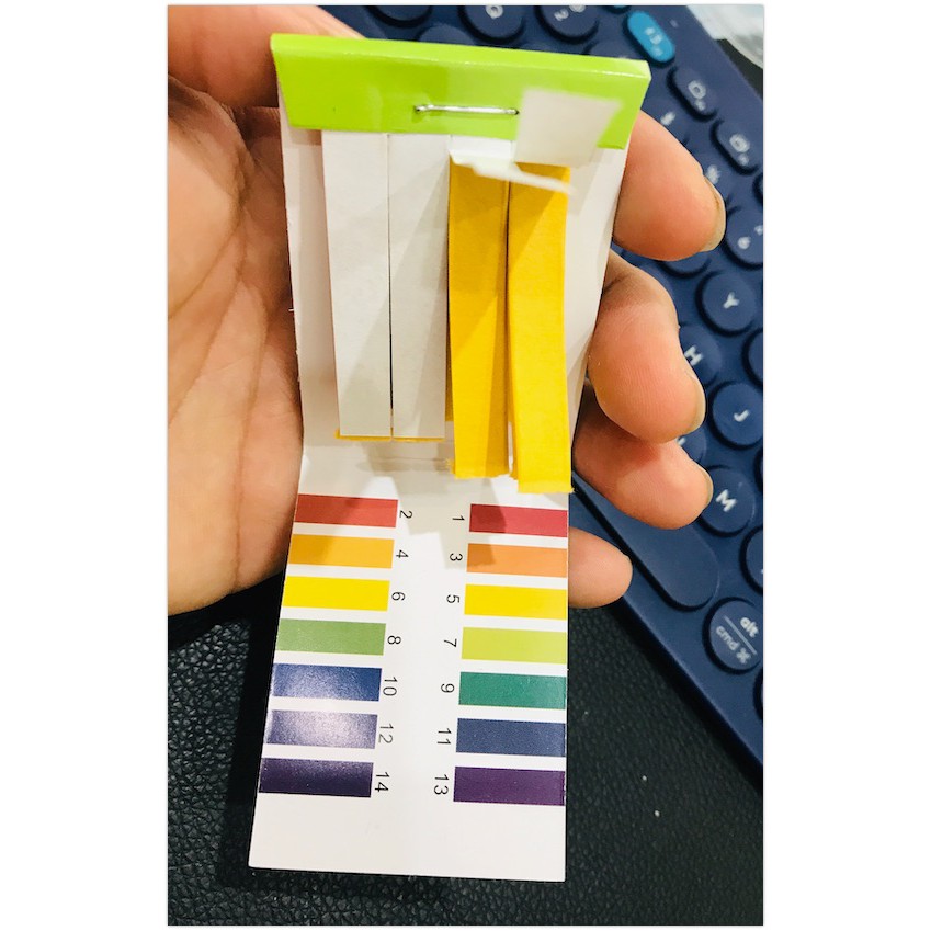 Tệp Giấy Quỳ Tím Đo Độ Ph Từ 1-14 ( 80 Tờ)