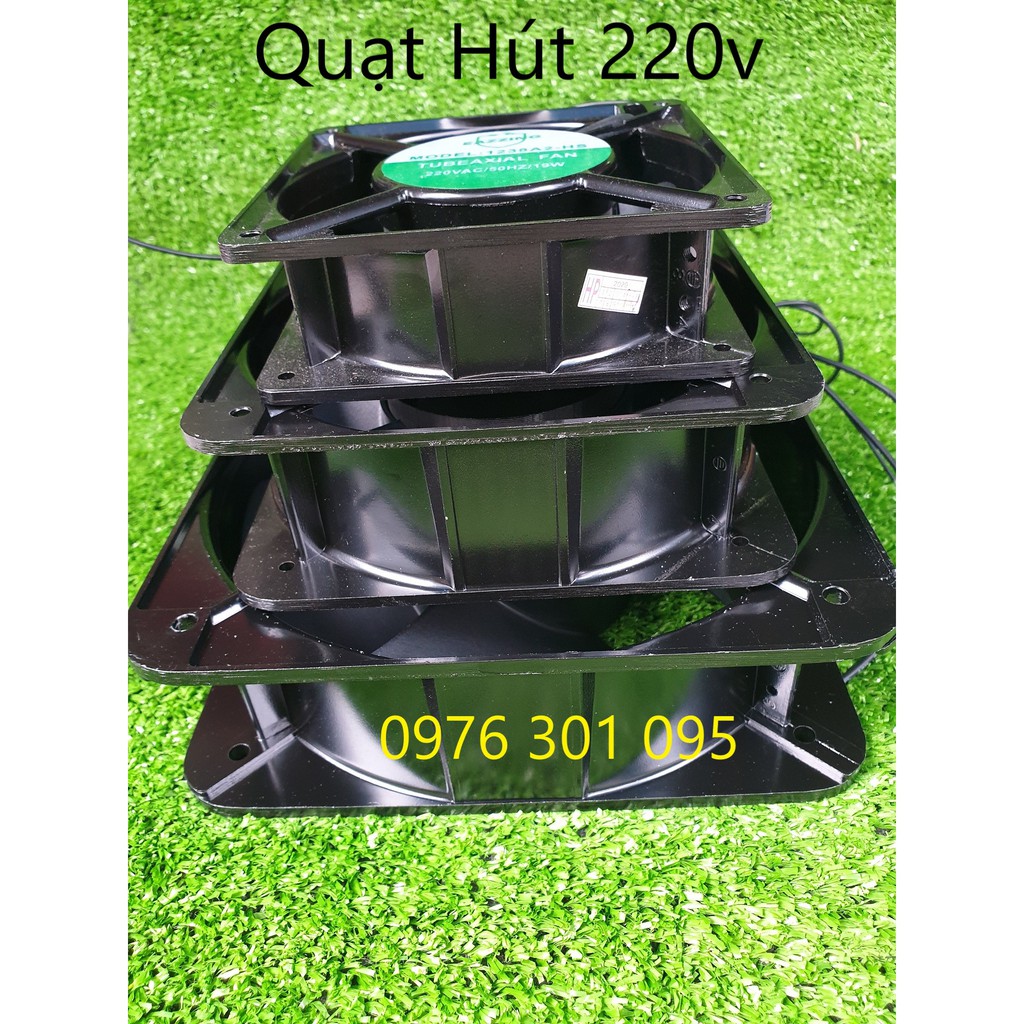 Quạt Thông Gió - Hút Mùi 8cm/9cm/12cm - Điện 220v