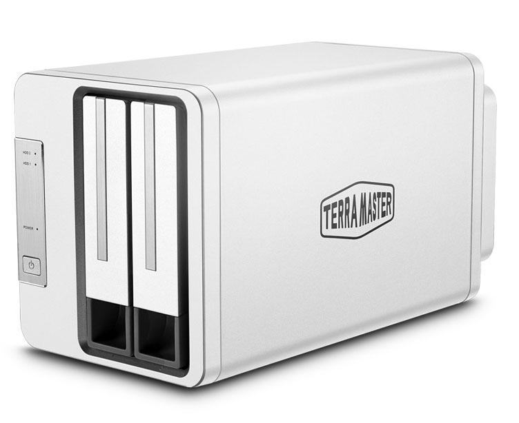 Bộ lưu trữ DAS TerraMaster D2-310 USB Type-C, 2 khay ổ cứng RAID