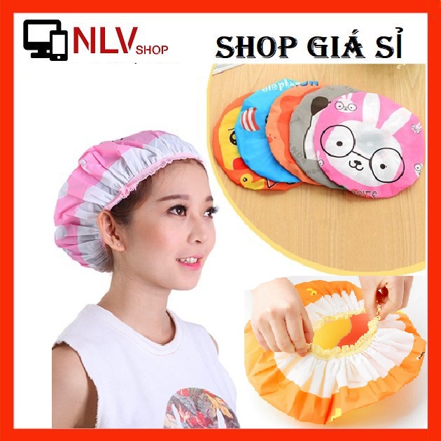 [HCM]NLVSHOP - ??  Mũ Trùm Tóc Đa Năng Siêu Cute ??
