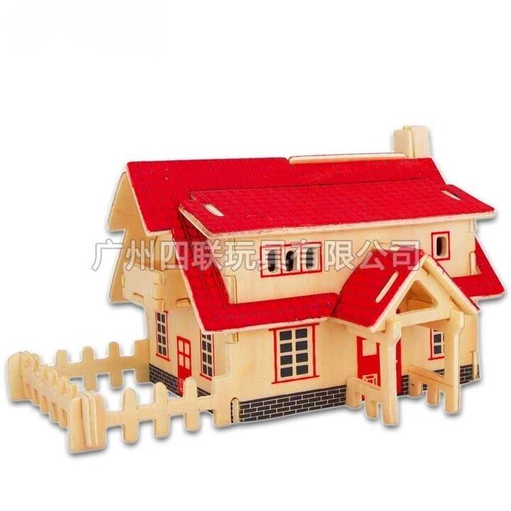 mô hình nhà gỗ diy