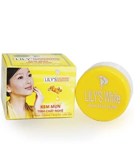 Kem mụn Lily’s White tinh chất nghệ