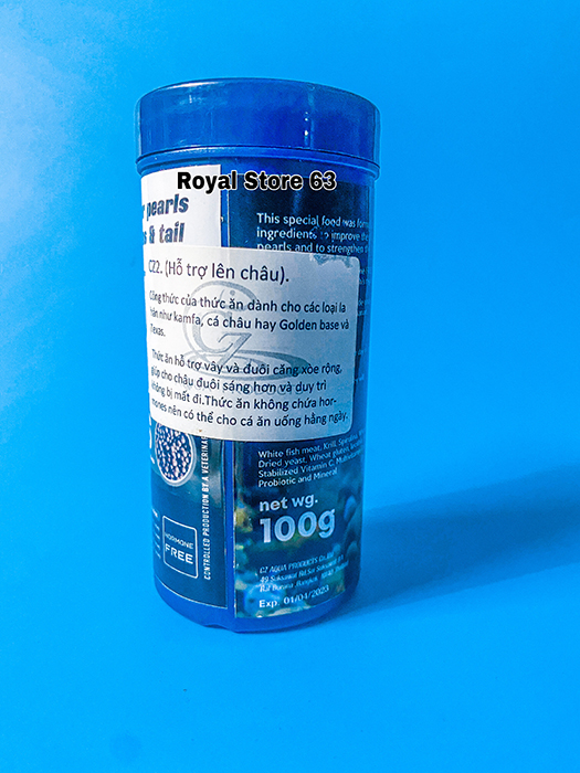 Thức Ăn Lên Châu cho cá la hán - Cz2 (100gram)