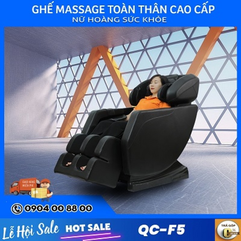 Ghế Massage Queen Crown QC-F5 Điều Khiển Cơ
