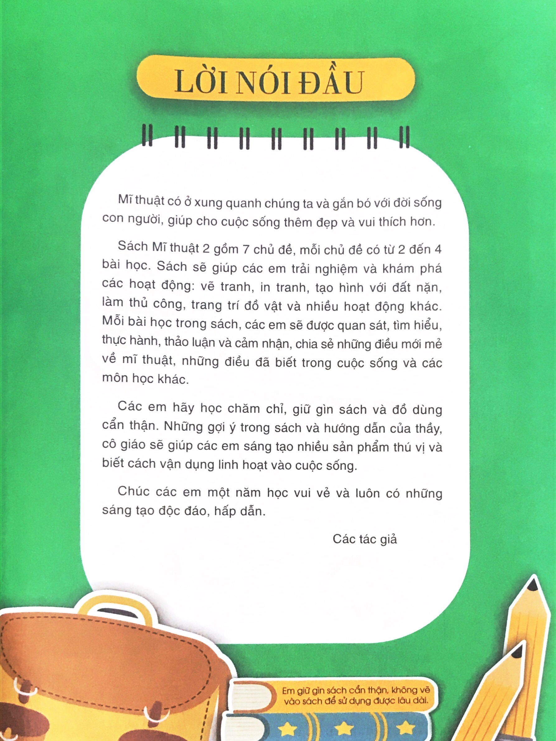 Sách - Mĩ thuật 2 Cánh Diều (Bán kèm 1 túi giấy thủ công)