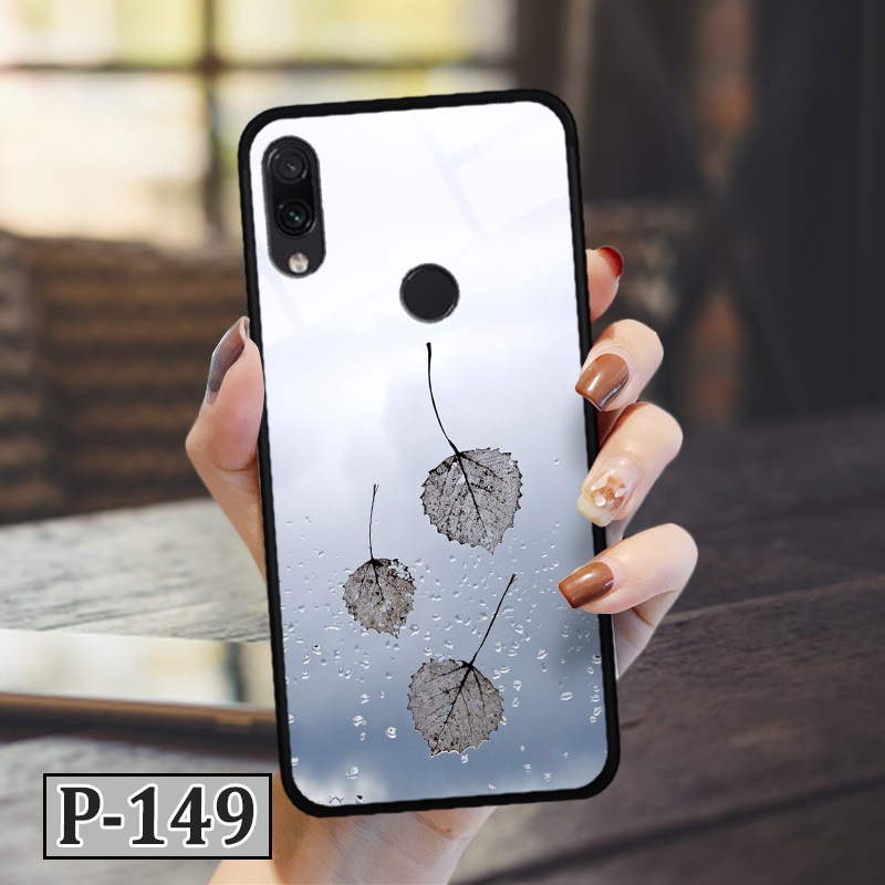 Ốp điện thoại xiaomi redmi note 7 - lưng kính in hình 3d