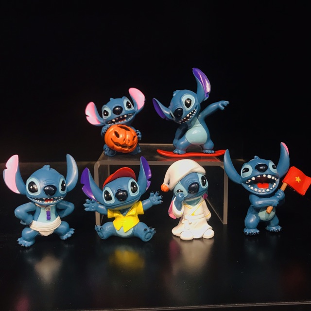 Mô hình Stitch 6 con  tsum tsum