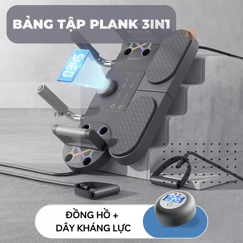 Dụng Cụ 5in1 Plank Trainer, Đa Năng Cho Gia Đình Thiết Bị Tập Thể Dục, Giá Đỡ Chống Đẩy, Huấn Luyện Dây Rút, Huấn Luyện Ngực