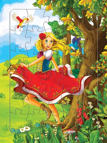 Tranh xếp hình 108 mảnh - DUNG DĂNG DUNG DẺ