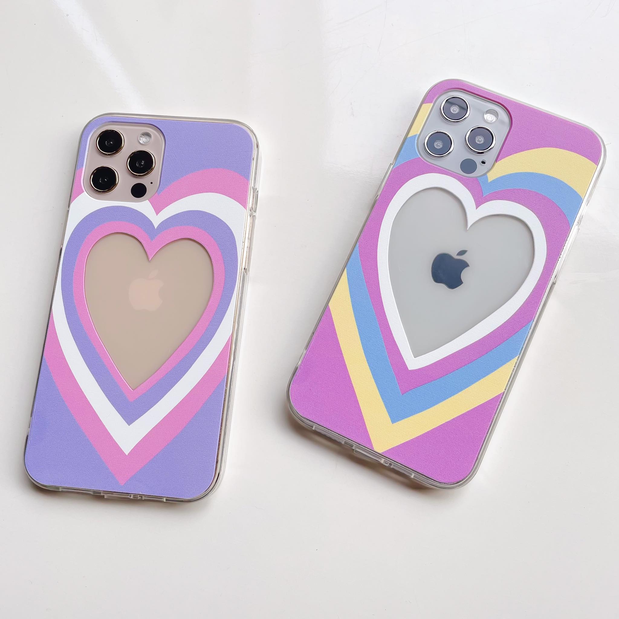 Ốp iphone full viền lồng ảnh màu sắc