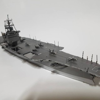 [HCM]Tự Ráp Mô Hình Kim Loại 3D Tàu Chiến Tàu Sân Bay To Lớn USS Enterprise CVN-65 Của Mỹ thumbnail