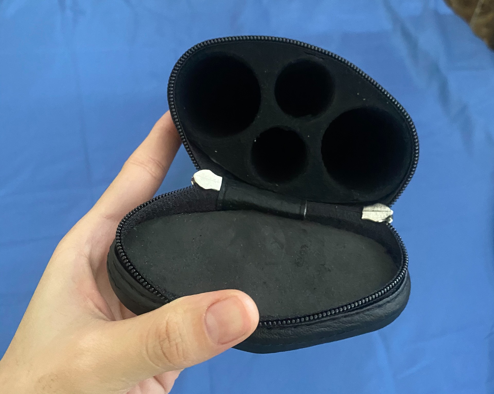 [Sale] Bao da đựng 2 cơ bida (2 ngọn x2 đuôi)
