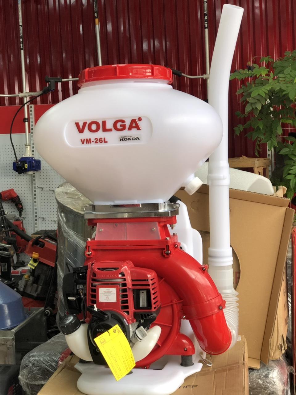 [Trả góp 0%] Máy xạ phân máy phun vôi bột VOLGA động cơ GX35 Thái Lan