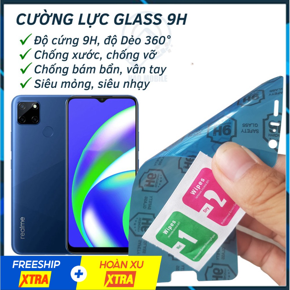 Dán cường lực dẻo nano Realme C12