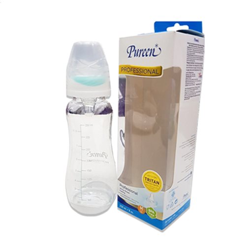 Bình sữa cổ hẹp Pureen 120ml,250ml