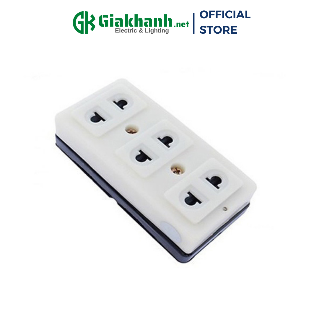 Ổ cắm điện không dây / 3 lỗ cắm , 2200w