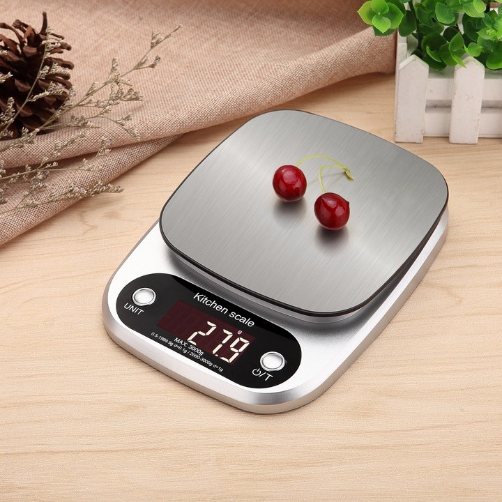 Cân tiểu ly điện tử nhà bếp Ebalance Kitchen Scale 0.1g max 3kg, cân thực phẩm, cân nhà bếp