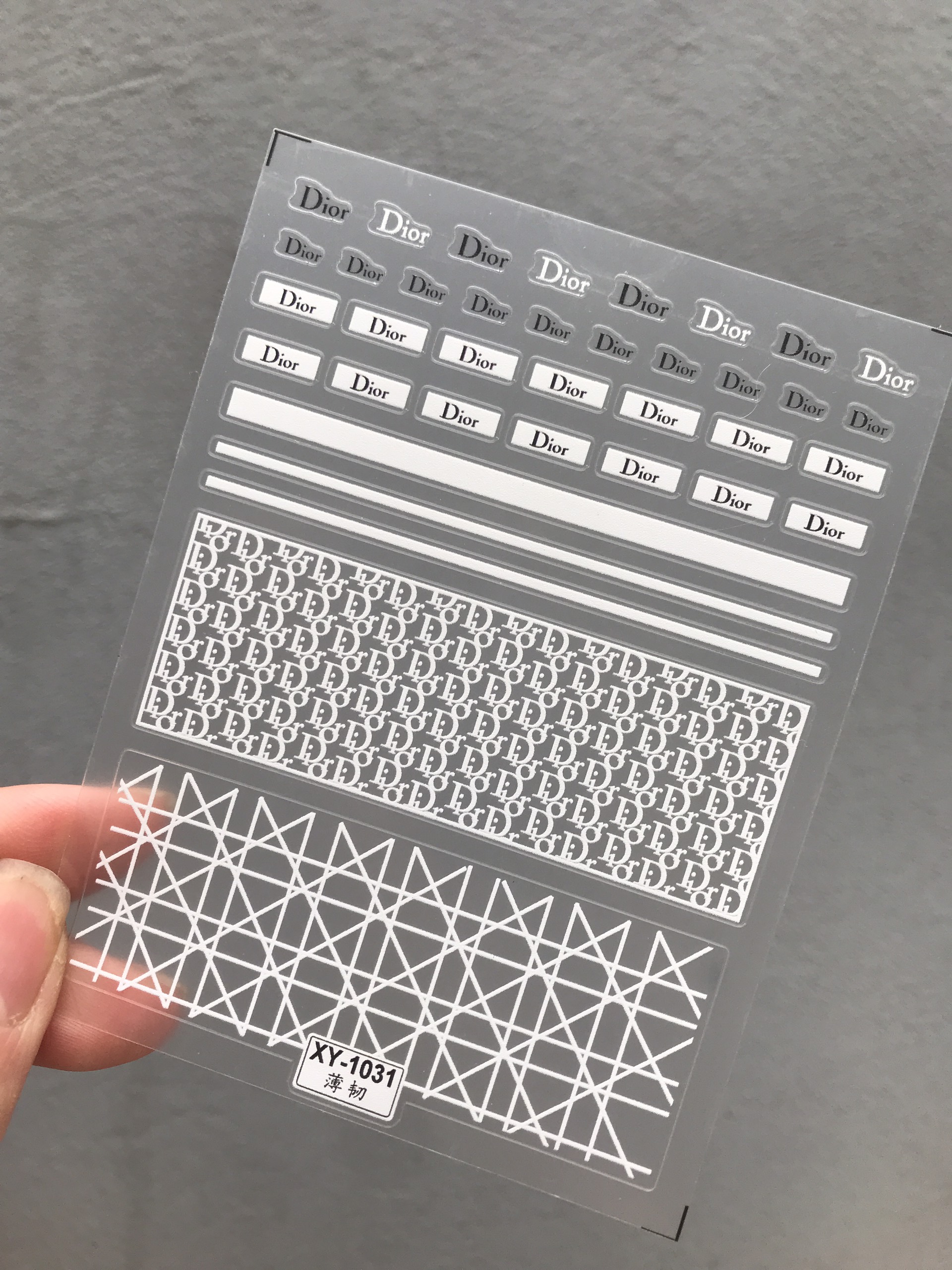 Sticker nail 3D trang trí móng tay