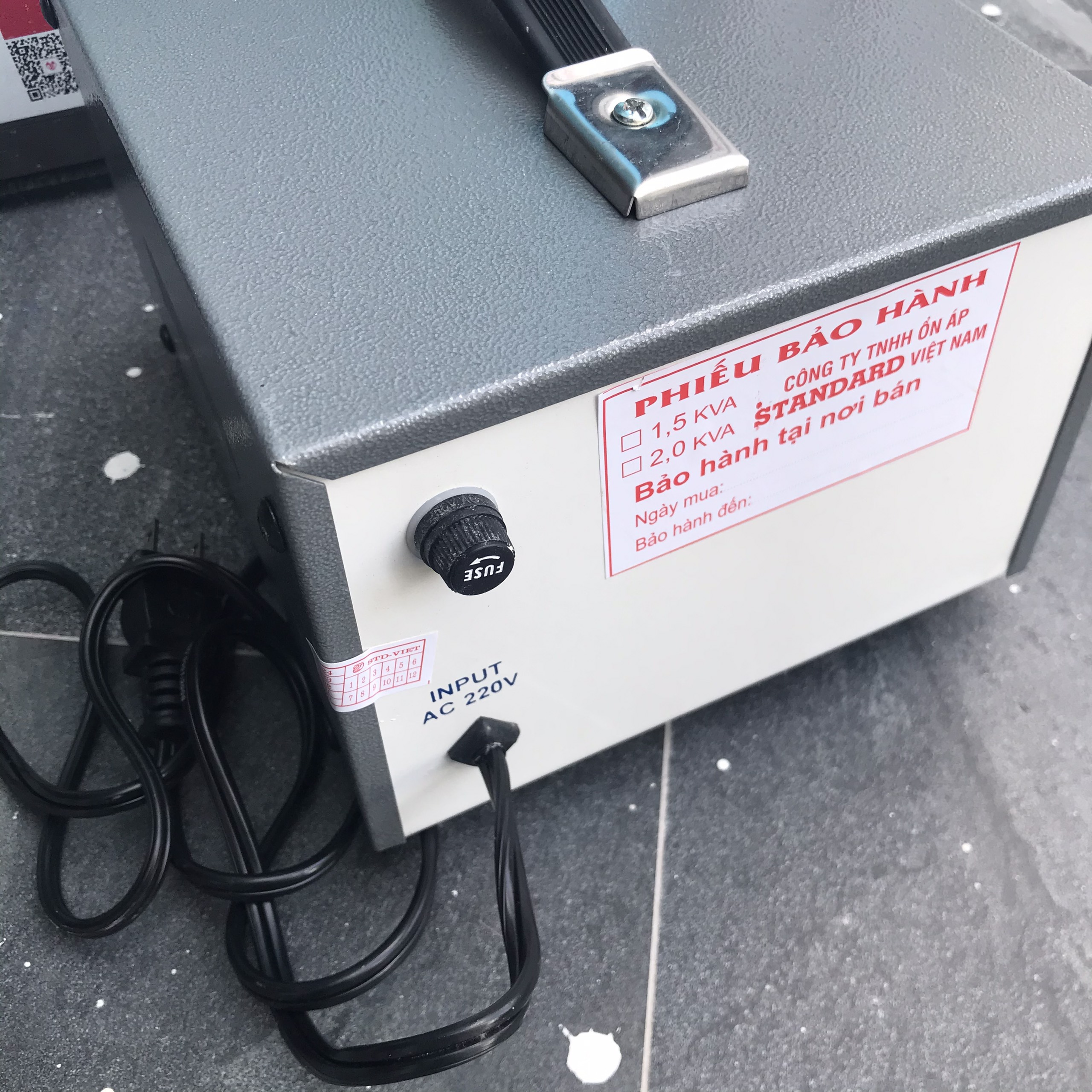Bộ đổi nguồn Standa Trong nhà 1.5KVA , 2.0KVA (Dây nhôm)