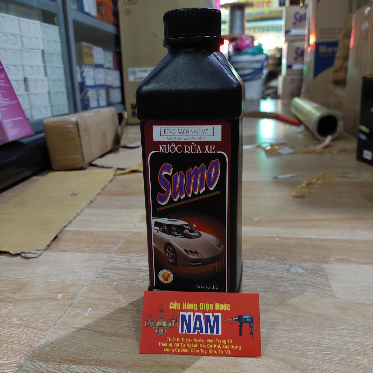 [HCM]Nước rửa xe cao cấp SUMO Wash & Wax 1 Lít